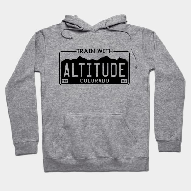 Train with Altitude Hoodie by zealology